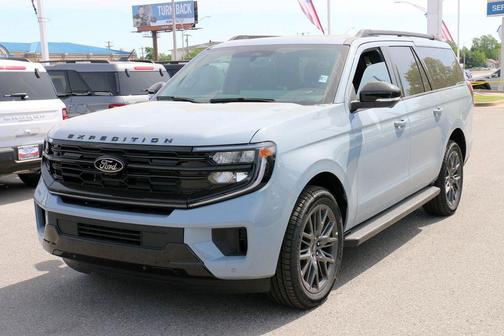 Glacier Gray Metallic Tri-Coat 2026 Ford Expedition Max Platinum