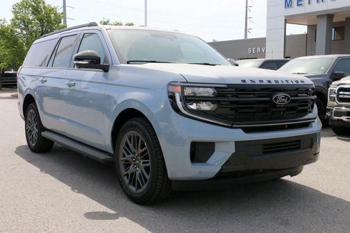 Glacier Gray Metallic Tri-Coat 2026 Ford Expedition Max Platinum