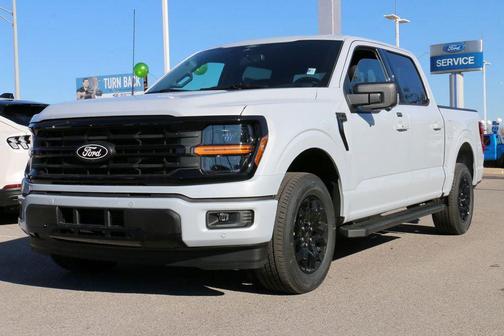 Space White Metallic 2025 Ford F-150 XLT