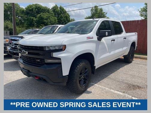Summit White 2021 Chevrolet Silverado 1500 LT Trail Boss