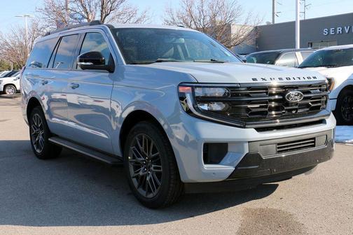 Glacier Gray Metallic Tri-Coat 2026 Ford Expedition Platinum