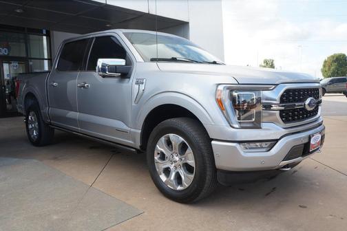 Iconic Silver Metallic 2023 Ford F-150 Platinum