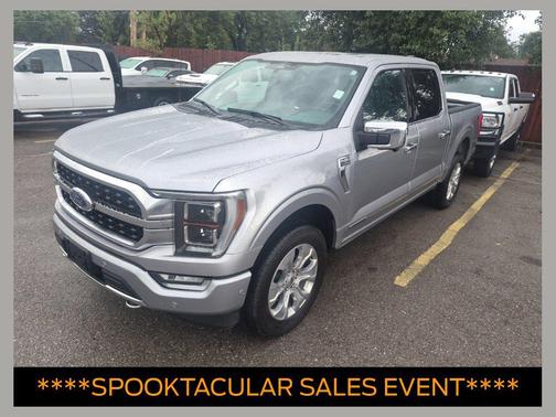 Iconic Silver Metallic 2023 Ford F-150 Platinum