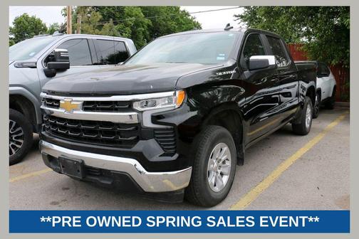 Black 2025 Chevrolet Silverado 1500 LT