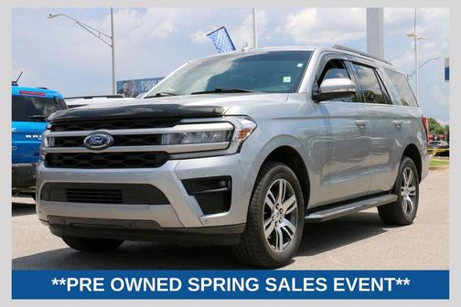 Iconic Silver Metallic 2022 Ford Expedition XLT