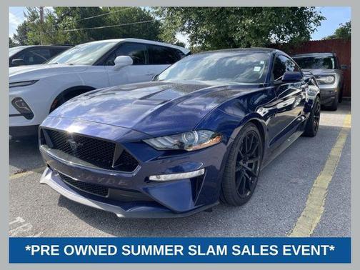 Kona Blue Metallic 2018 Ford Mustang GT Premium