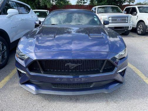 Kona Blue Metallic 2018 Ford Mustang GT Premium