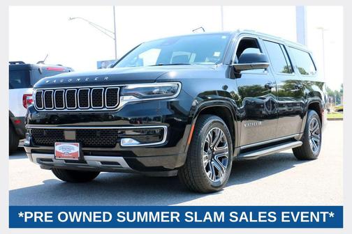 Diamond Black Crystal Pearlcoat 2024 Jeep Wagoneer L Series II 4x4