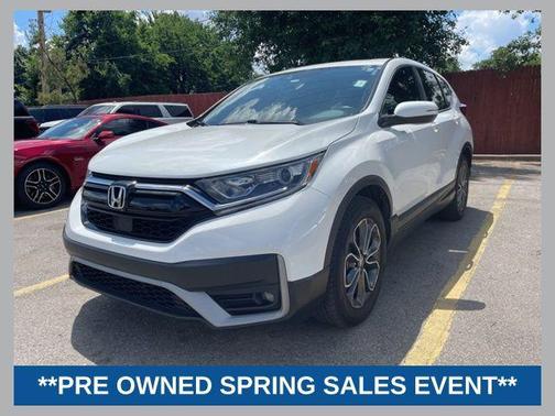 Platinum White Pearl 2022 Honda CR-V 2WD EX-L