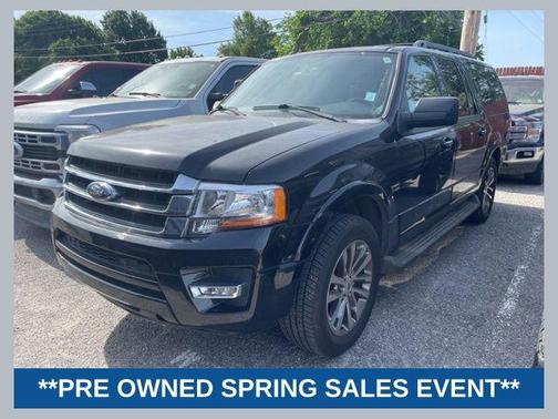 Shadow Black 2017 Ford Expedition EL XLT