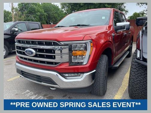Hot Pepper Red Metallic Tinted Clearcoat 2023 Ford F-150 Lariat