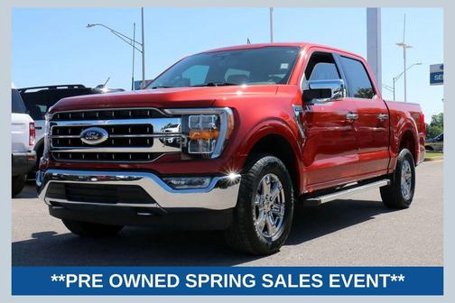 Hot Pepper Red Metallic Tinted Clearcoat 2023 Ford F-150 Lariat