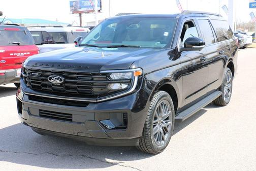 Agate Black Metallic 2026 Ford Expedition Max Platinum