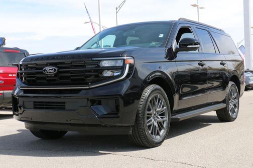 Agate Black Metallic 2026 Ford Expedition Max Platinum