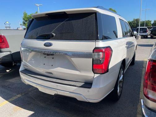 White Platinum Metallic Tri-Coat 2019 Ford Expedition Platinum