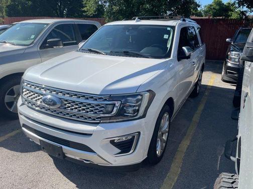 White Platinum Metallic Tri-Coat 2019 Ford Expedition Platinum