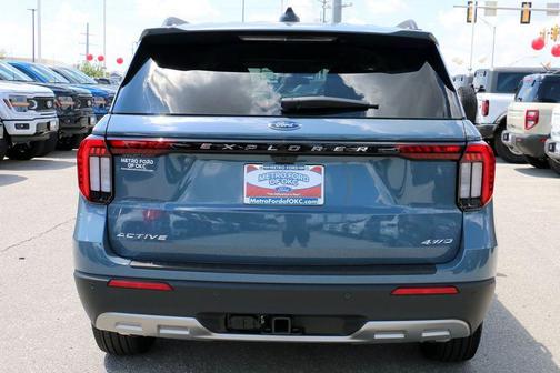 Vapor Blue Metallic 2026 Ford Explorer Active