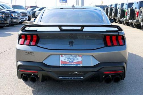 Carbonized Gray Metallic 2026 Ford Mustang Dark Horse Fastback