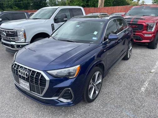 Blue Metallic 2021 Audi Q3 45 S line Premium