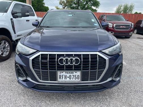 Blue Metallic 2021 Audi Q3 45 S line Premium
