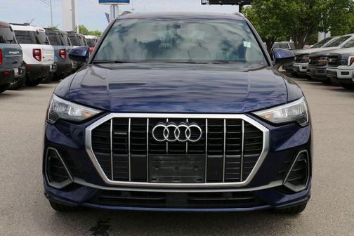 Blue Metallic 2021 Audi Q3 45 S line Premium