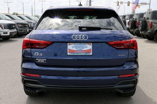 Blue Metallic 2021 Audi Q3 45 S line Premium