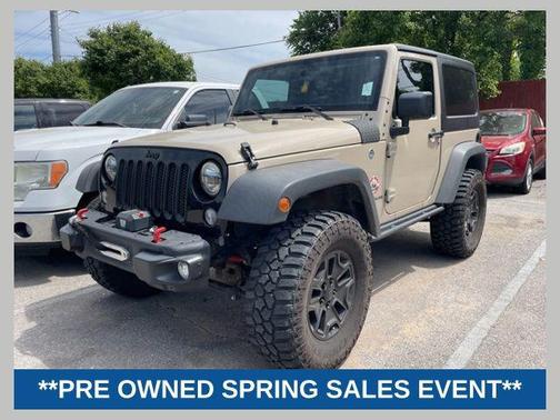 Mojave Sand Clearcoat 2016 Jeep Wrangler Willys Wheeler