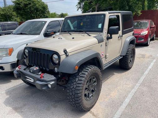 Mojave Sand Clearcoat 2016 Jeep Wrangler Willys Wheeler