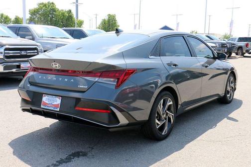 Ecotronic Gray 2024 Hyundai ELANTRA Limited