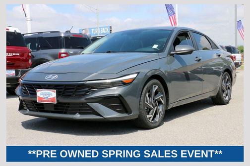 Ecotronic Gray 2024 Hyundai ELANTRA Limited