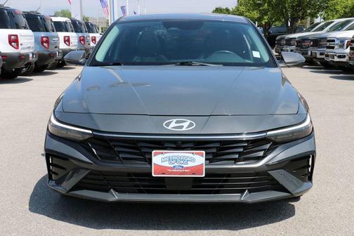Ecotronic Gray 2024 Hyundai ELANTRA Limited