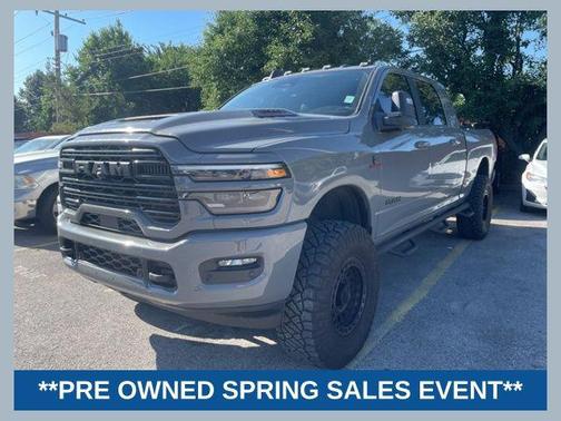 Ceramic Gray Clearcoat 2026 RAM 2500 Laramie Mega Cab 4x4 6'4' Box
