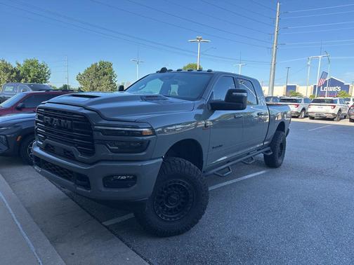 Ceramic Gray Clearcoat 2026 RAM 2500 Laramie Mega Cab 4x4 6'4' Box