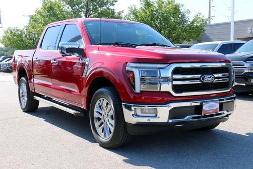 Rapid Red Metallic Tinted Clearcoat 2024 Ford F-150 Lariat