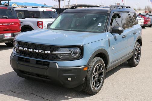 Azure Gray Met Tri-Coat 2026 Ford Bronco Sport Outer Banks