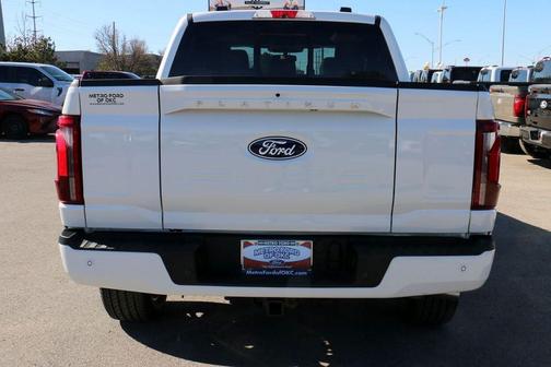 Star White Metallic Tri-Coat 2026 Ford F-150 Platinum
