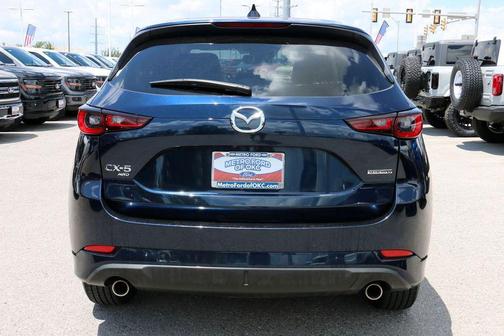 Deep Crystal Blue Mica 2025 Mazda CX-5 2.5 S Preferred Package
