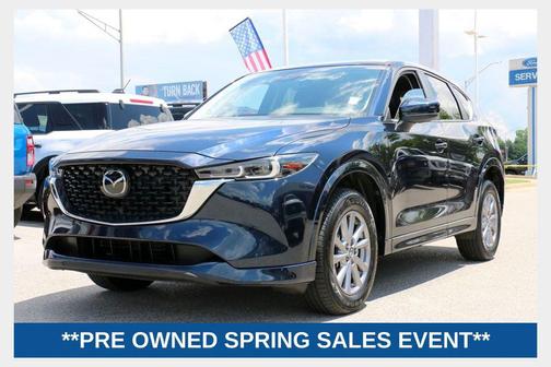 Deep Crystal Blue Mica 2025 Mazda CX-5 2.5 S Preferred Package