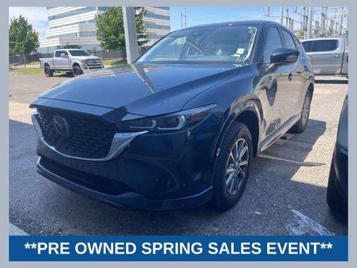 Deep Crystal Blue Mica 2025 Mazda CX-5 2.5 S Preferred Package