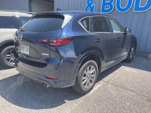 Deep Crystal Blue Mica 2025 Mazda CX-5 2.5 S Preferred Package
