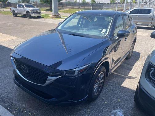 Deep Crystal Blue Mica 2025 Mazda CX-5 2.5 S Preferred Package
