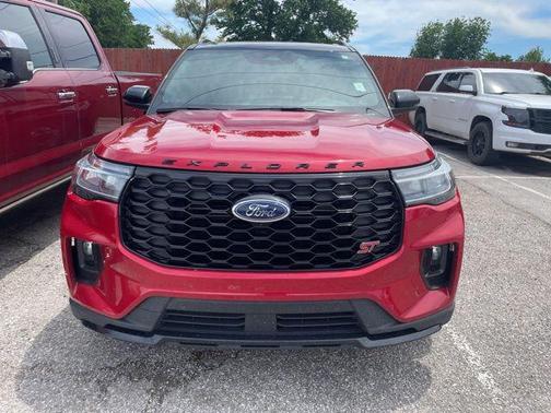 Rapid Red Metallic Tinted Clearcoat 2025 Ford Explorer ST