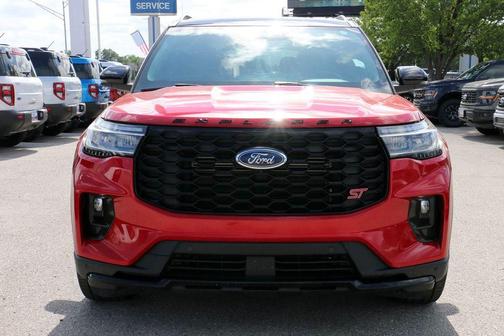 Rapid Red Metallic Tinted Clearcoat 2025 Ford Explorer ST