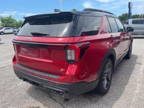 Rapid Red Metallic Tinted Clearcoat 2025 Ford Explorer ST