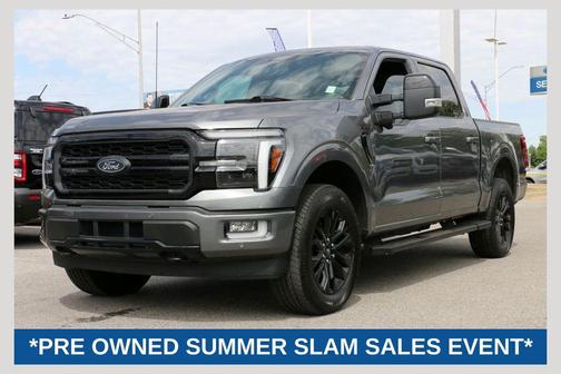 Carbonized Gray Metallic 2024 Ford F-150 Lariat