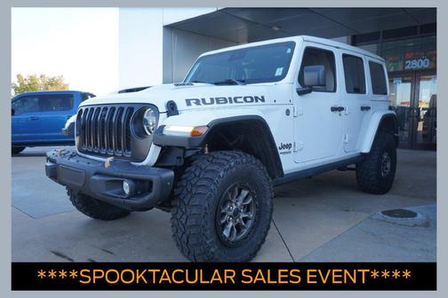 Bright White Clearcoat 2021 Jeep Wrangler Unlimited Rubicon 392