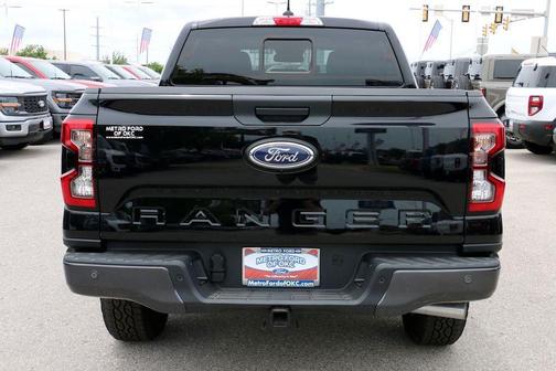 Shadow Black 2025 Ford Ranger XLT