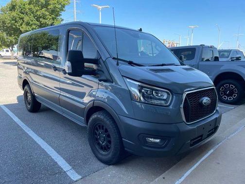 Gray 2023 Ford Transit-350 Base