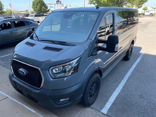 Gray 2023 Ford Transit-350 Base