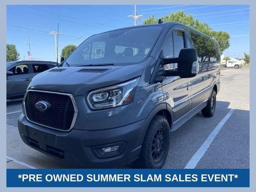 Gray 2023 Ford Transit-350 Base